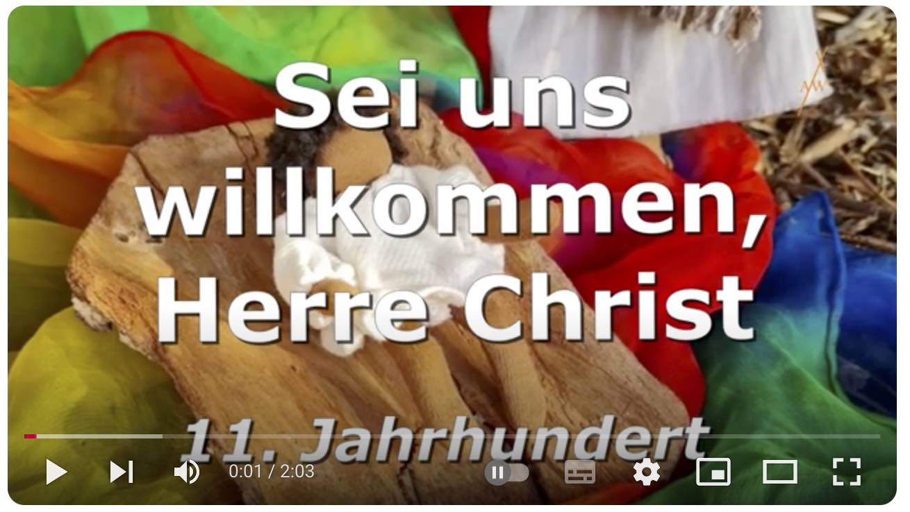 Sei uns willkommen, Herre Christ